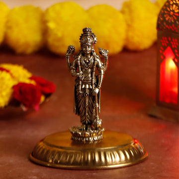 Brass Vishnu Ji Idol