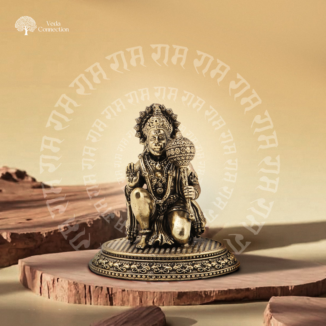 Brass Hanuman Ji Idol