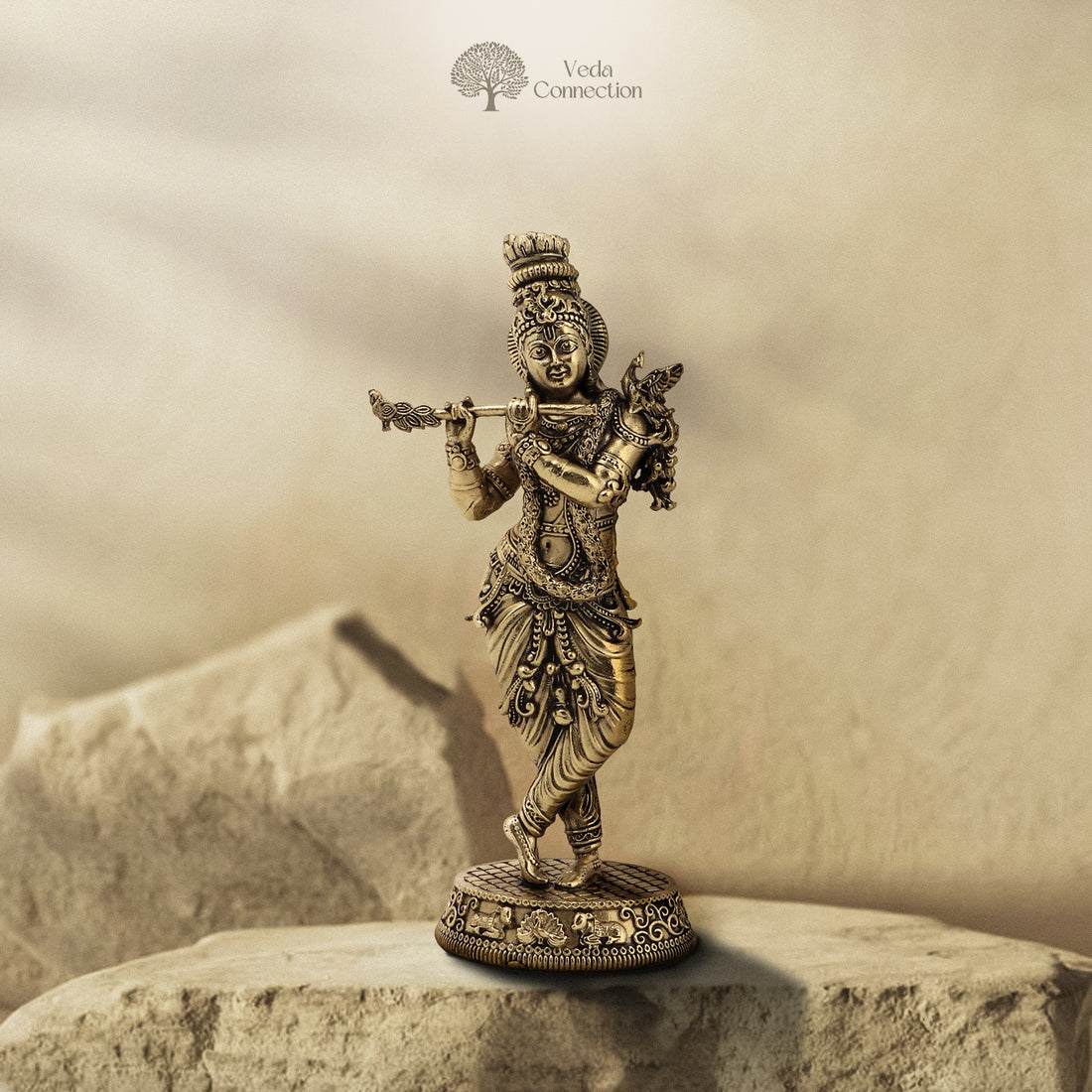 Brass Krishna Ji Idol