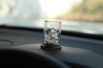 Silver Plated Car Dashboard Idol - 999 Silver
