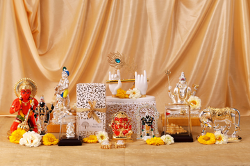 Thoughtful Wedding Return Gifts | Gold & Silver-Plated Idols