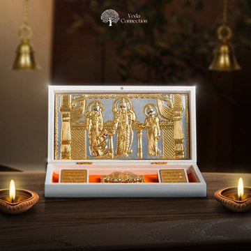 Ram Darbar Pocket Temple 24 Karat Gold Coated