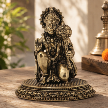Brass Hanuman Ji Idol