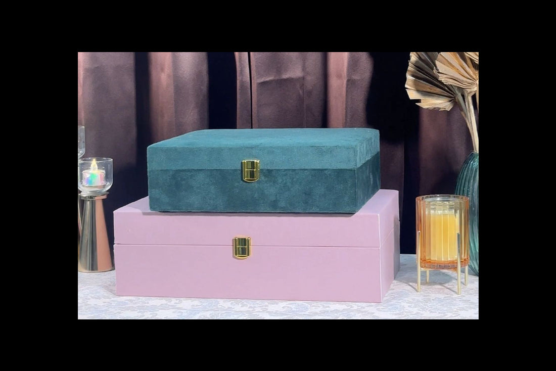 Silver Enamel Peacock Sugar Pots Set of 2 with Tray in Velvet Box | Premium Bulk Corporate & Wedding Gifting