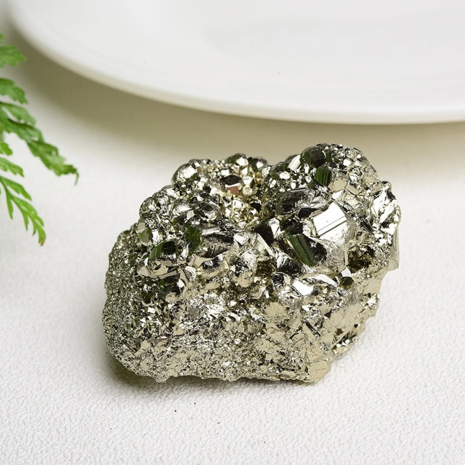 Raw Pyrite Cluster Crystal For Attracting Money