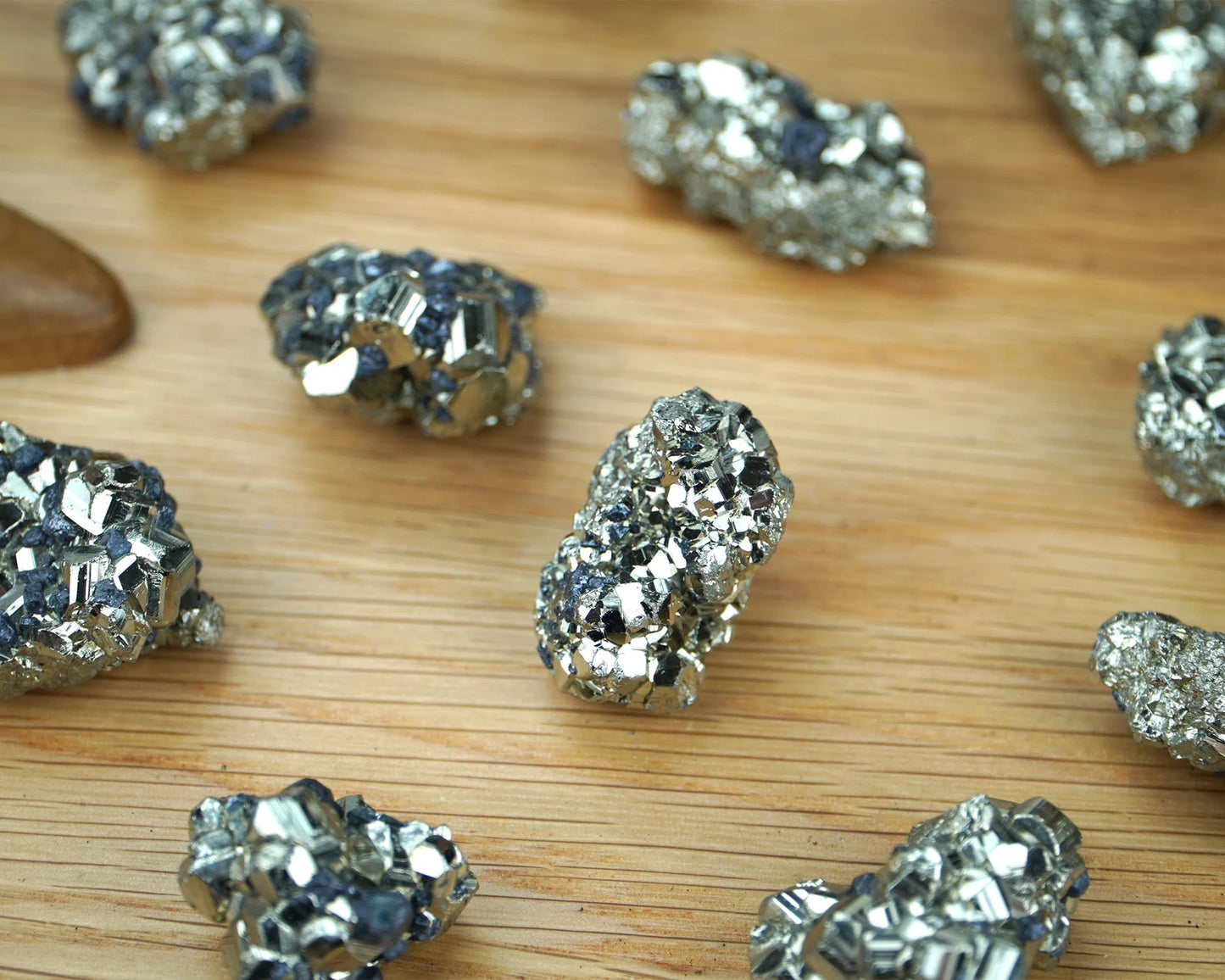 Raw Pyrite Cluster Crystal For Attracting Money