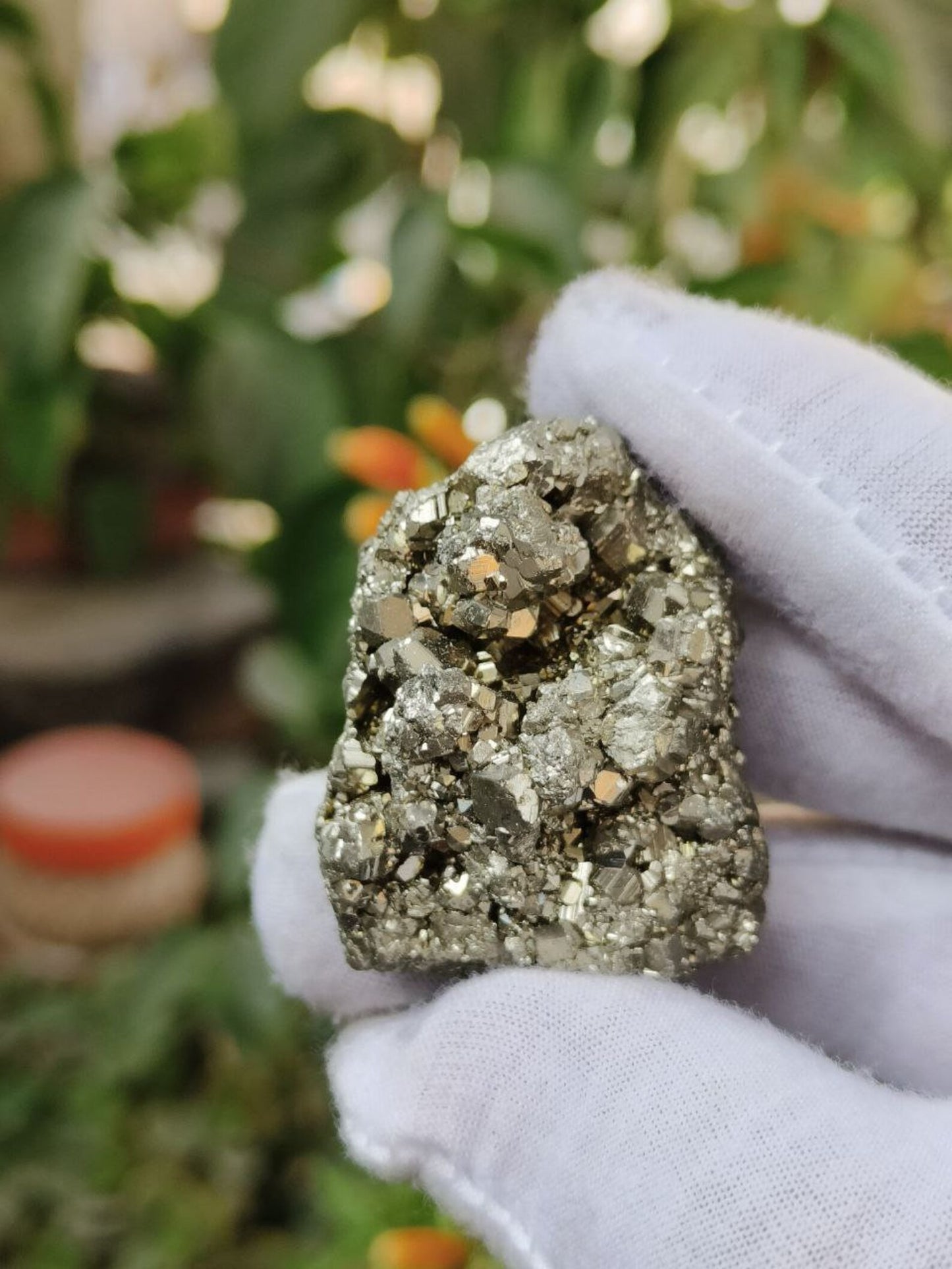 Raw Pyrite Cluster Crystal For Attracting Money